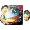 Σετ ενσύρματο ποντίκι και mousepad Disney "Fairies" DSY-TP7001